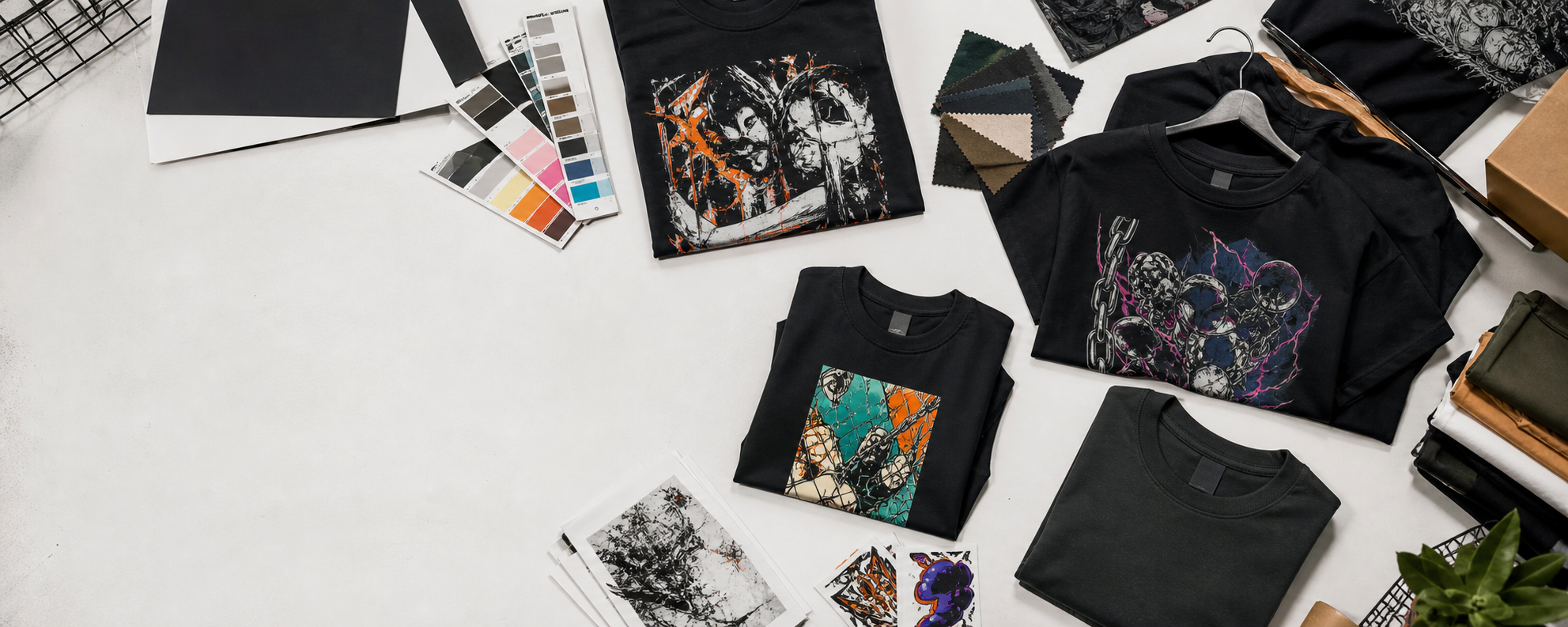 Graphic streetwear apparel collection