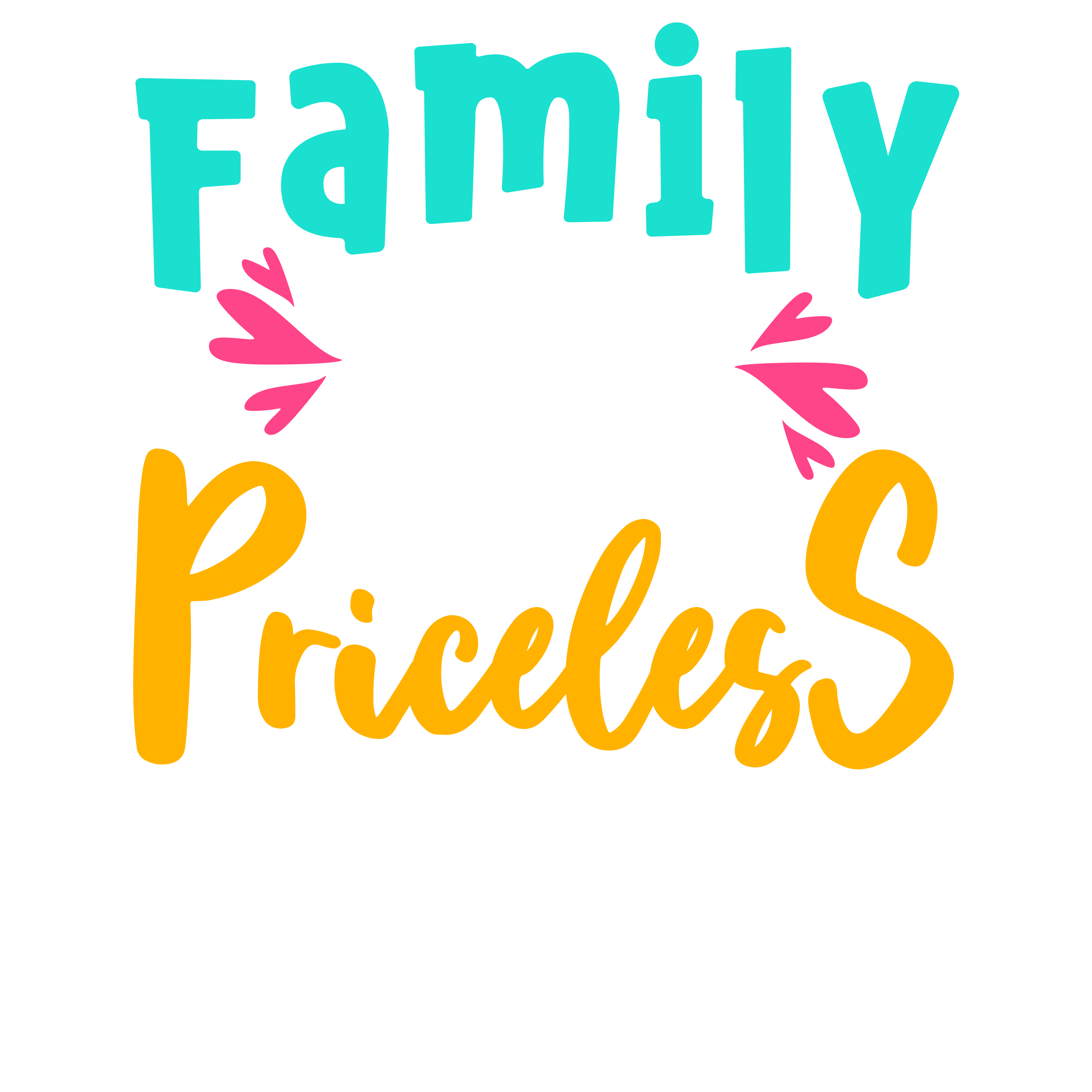 Family Is a Priceless Treasure artwork