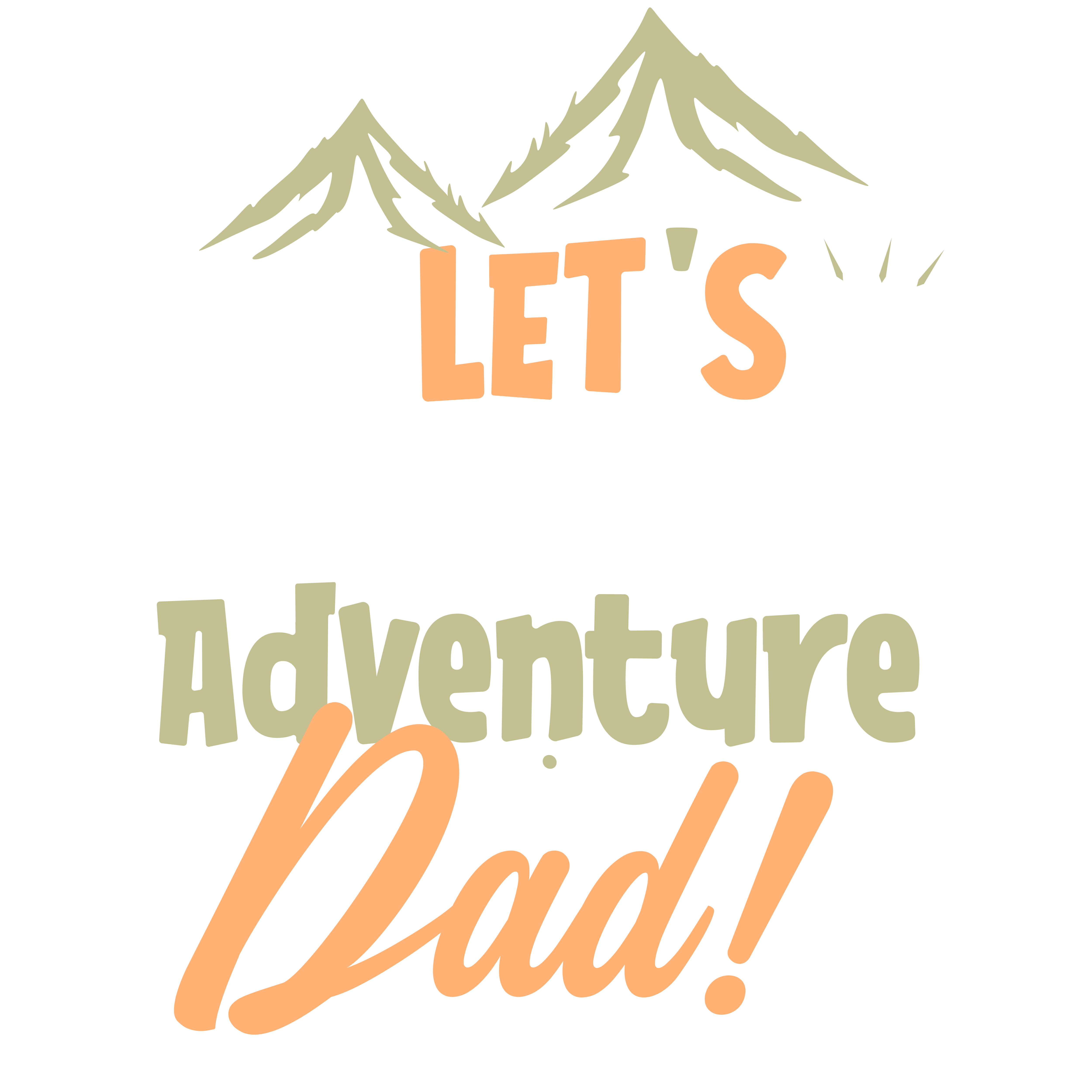 Adventure Awaits, Dad! artwork