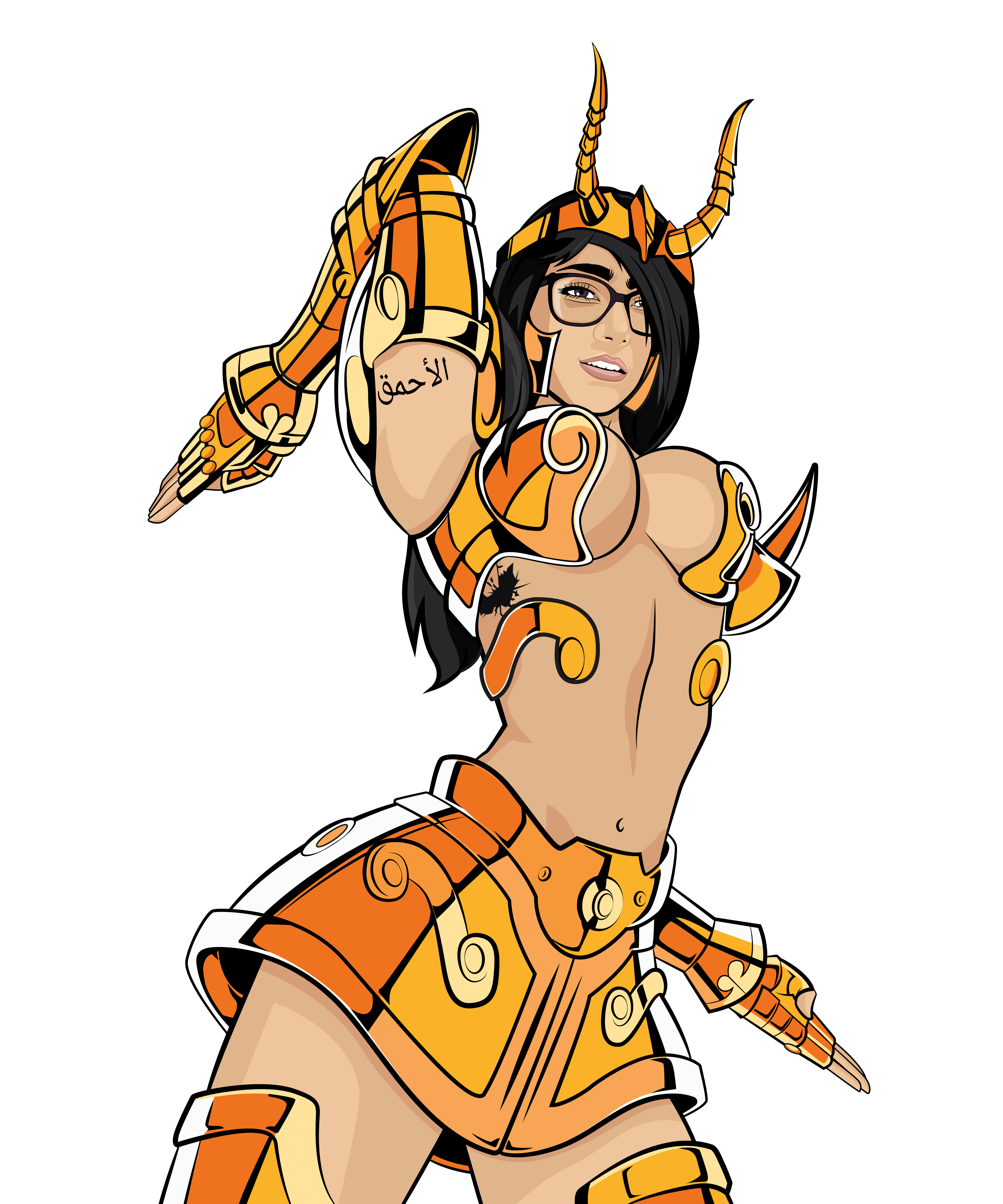 Golden Horn Warrior – Rise of Power artwork